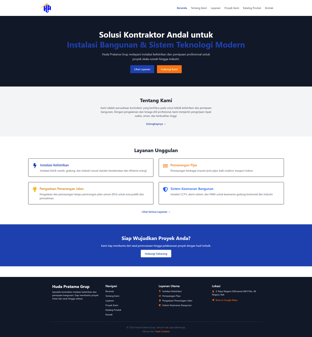 CV Huda Pratama
